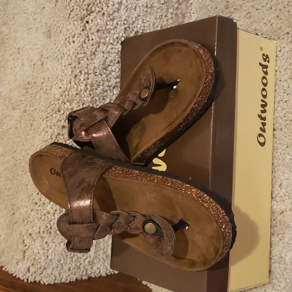 Size 10 Brown Outwoods Sandals